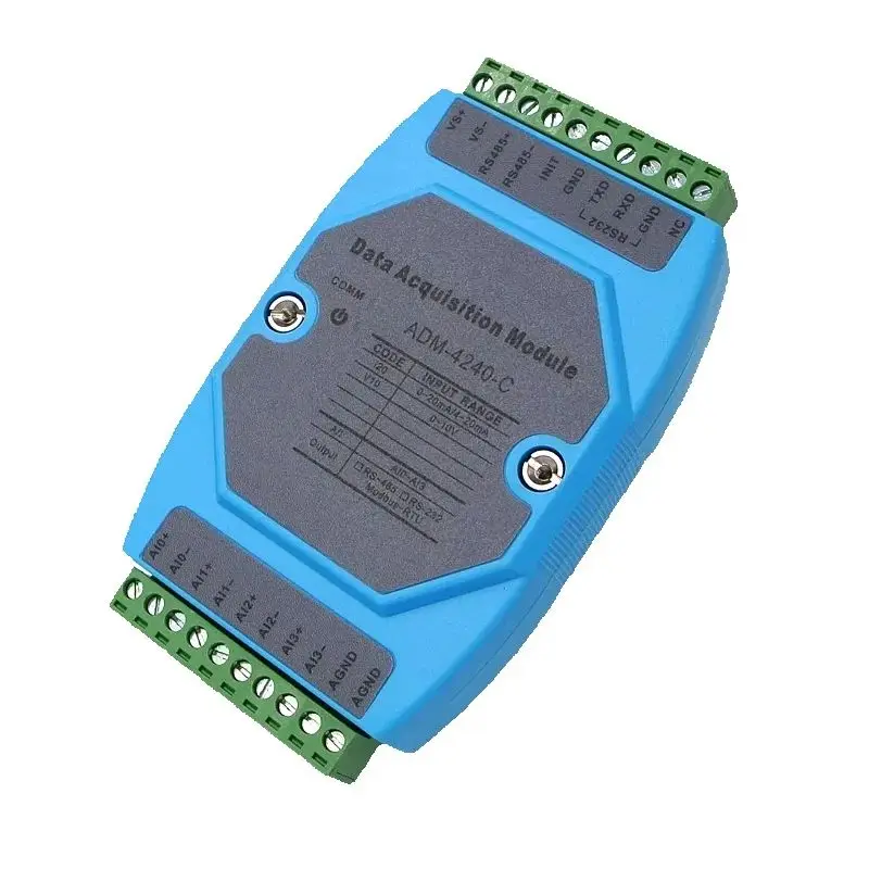 ADM-4240-C 4-канальный аналоговый модуль сбора аналогового сигнала 4–20 мА для ввода 485