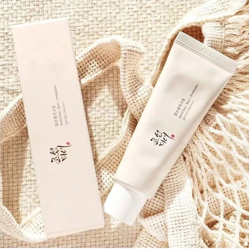 Рисовая никотинамид сыворотка Sunblock EssenceOil освежающий Крем для лица женьшень