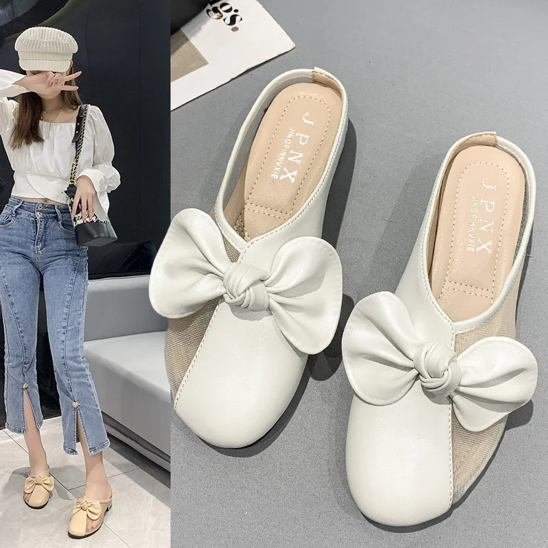 

Flip-flops Women's Slippers Rome Rubber Fabric Hoof Heels Basic Low Shoes Fabric Rubber Hoof Heels Summer Shoes for Women Shoes