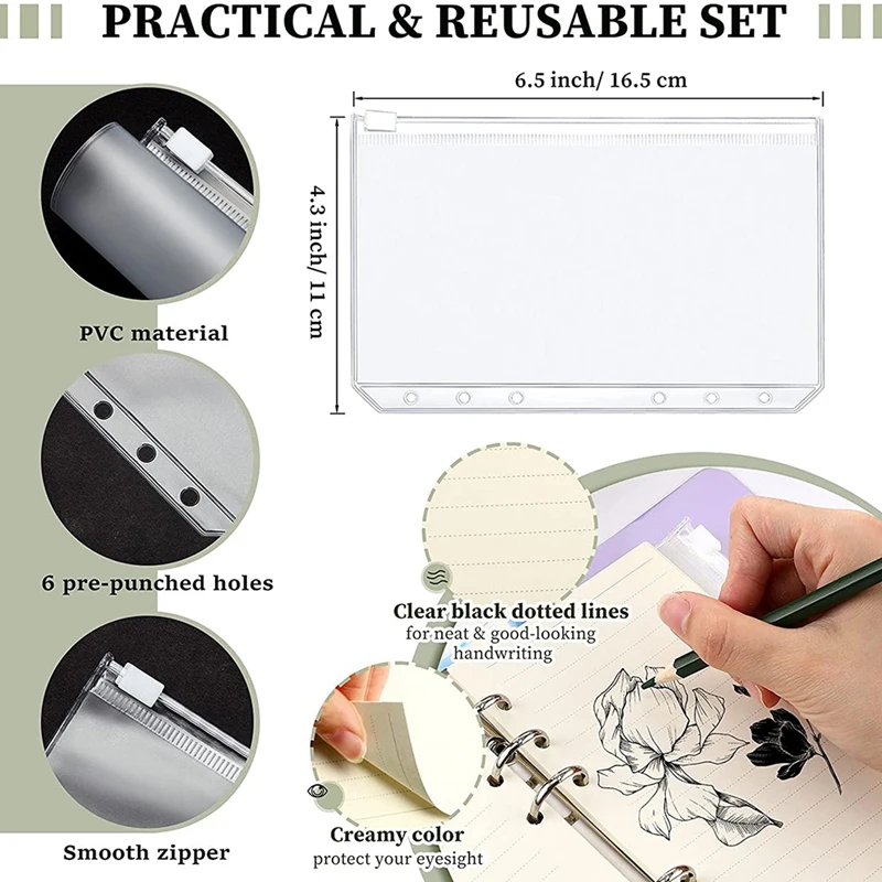 Органайзер-переплет для планировщика бюджета А6 мягкая обложка переплета