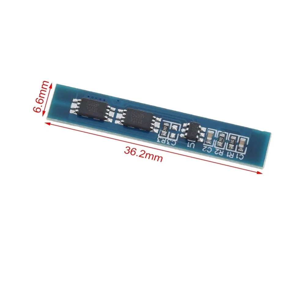 

PCB Board Charger Protection Low Standby Current MOS Transistor Protectable Short Cut Protection 2 Strings 36x6x1.0mm