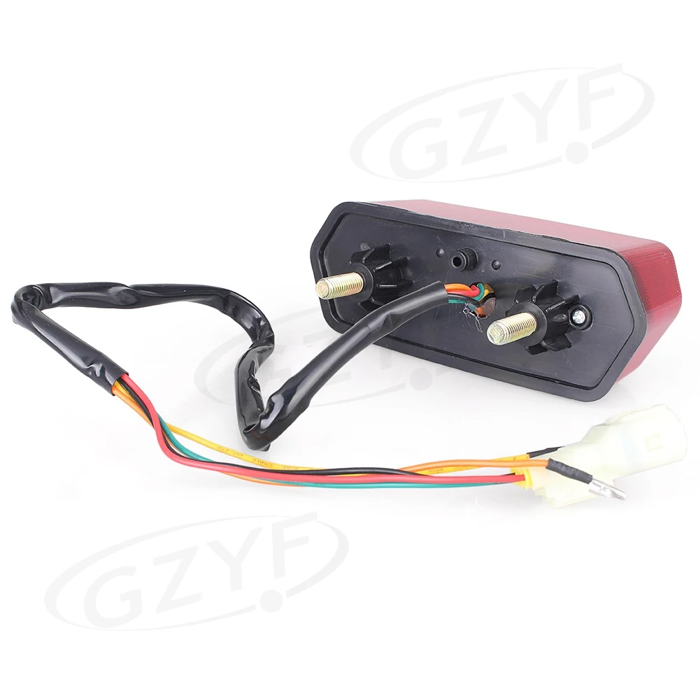 Универсальный светодиодный фонарь номерного знака мотоцикла указатель поворота