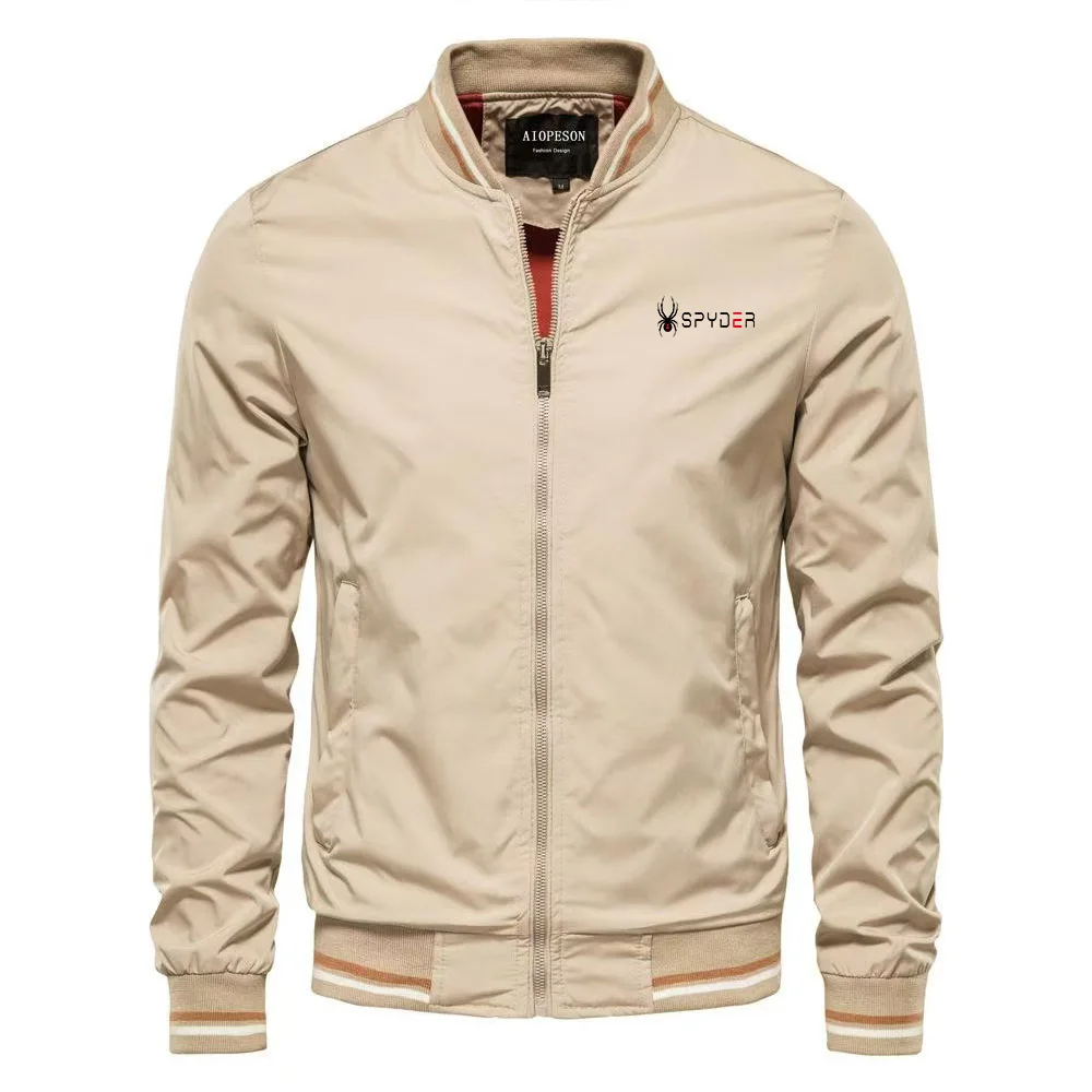 Осенне-зимняя новая мужская куртка с воротником-пауком высококачественная