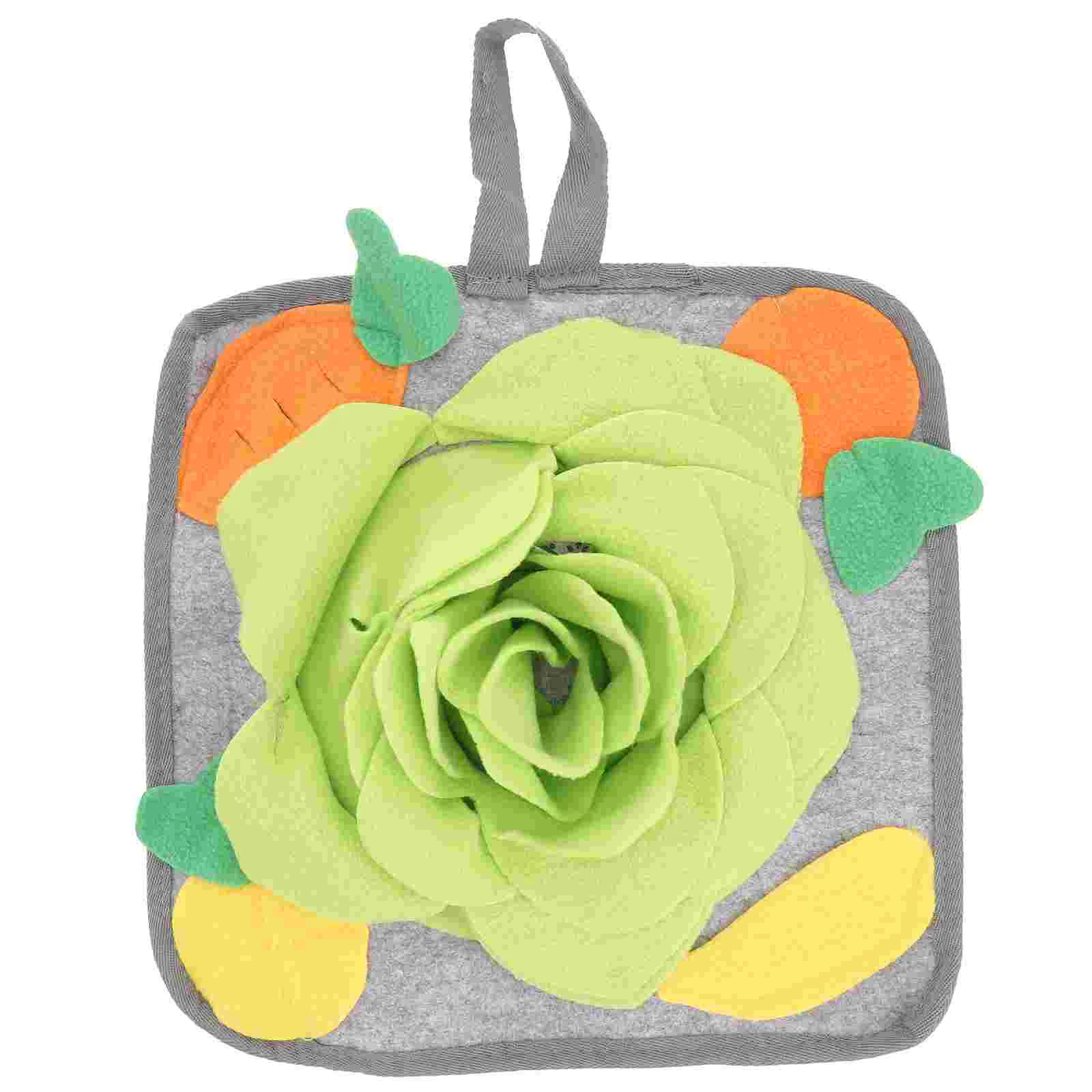 

Mat Dog Rabbit Snuffle Pet Toys Dogs Foraging Training Pad Feeding Bunny Large Toy Cushion Interactive Sniff Work Nose