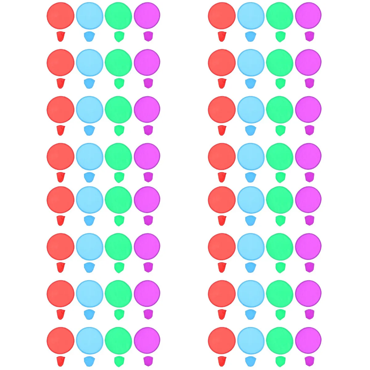 

64 шт, Круглый веер, складывающаяся проекционная игрушка, CD-проигрыватель, полиэфирная ткань 190t