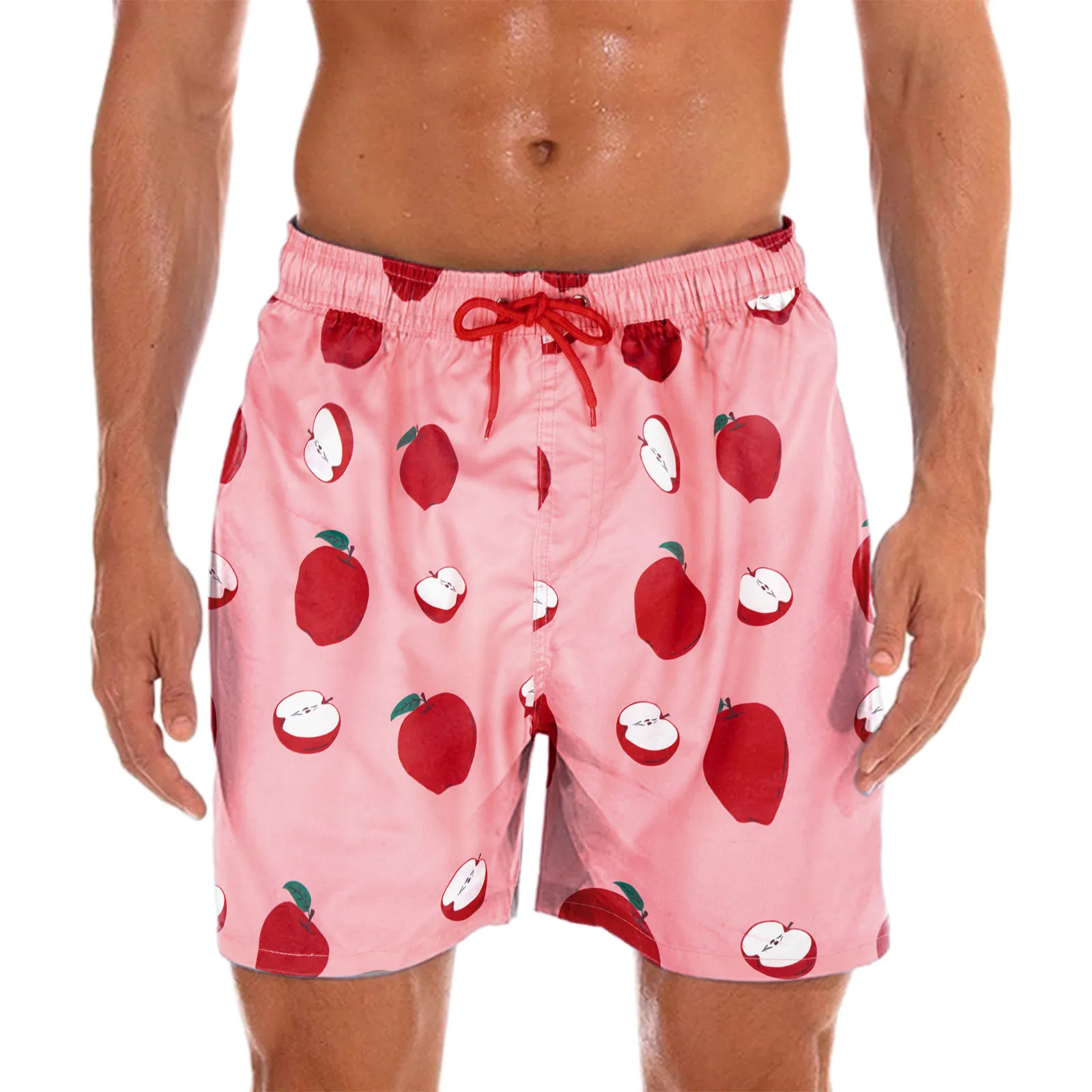 

N 7 Beach Fitness Summer Shorts Casual Pants Pockets Bodybuilding Mens Printed Swimming Board Shorts Men Men Swim Trunks Short