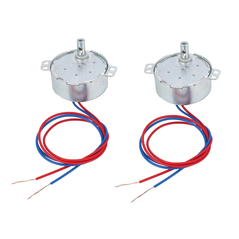 

Hot-2X AC 220V-240V 4W 3RPM CCW/CW 20Mm толщина AC синхронный двигатель