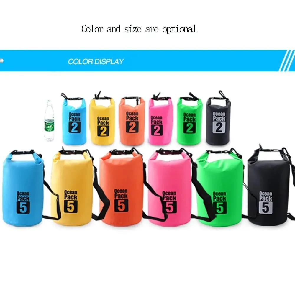 Водонепроницаемая Сухая Сумка Свернутая Прочная Для Хранения Каякинга Рафтинга