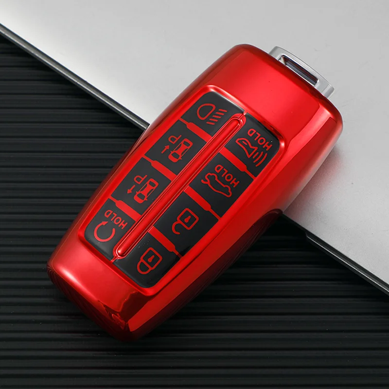 

Чехол для автомобильных ключей, 4/8, из термопластичного полиуретана (TPU), для Hyundai бытие G80, GV70, GV80, GV90, 2020, 2021, 2022, брелок для ключей