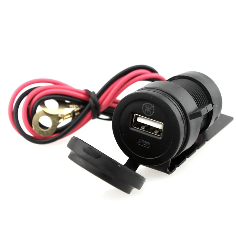 

12V Waterproof Motorcycle Motorbike Mobile Phone USB Charger Adapter Socket