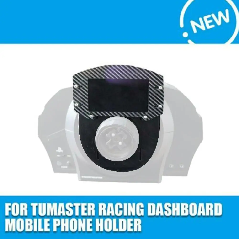 

Racing Dashboard Mobile Phone Holder For Thrustmaster T300rs T300gt Ts-pc T-gt For Simagic M10 Game Bracket Black R3r1