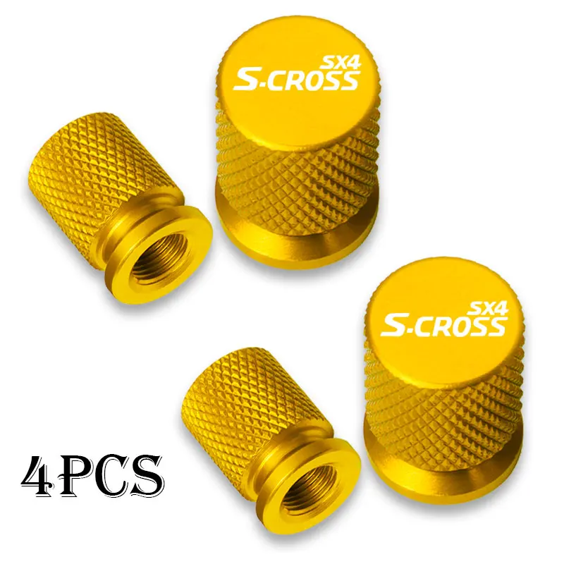 Фото Для Suzuki SX4 S Cross автомобильные колеса, колпачки для клапанов шин, чехлы для штока шин, Airdust, водонепроницаемые аксессуары №2