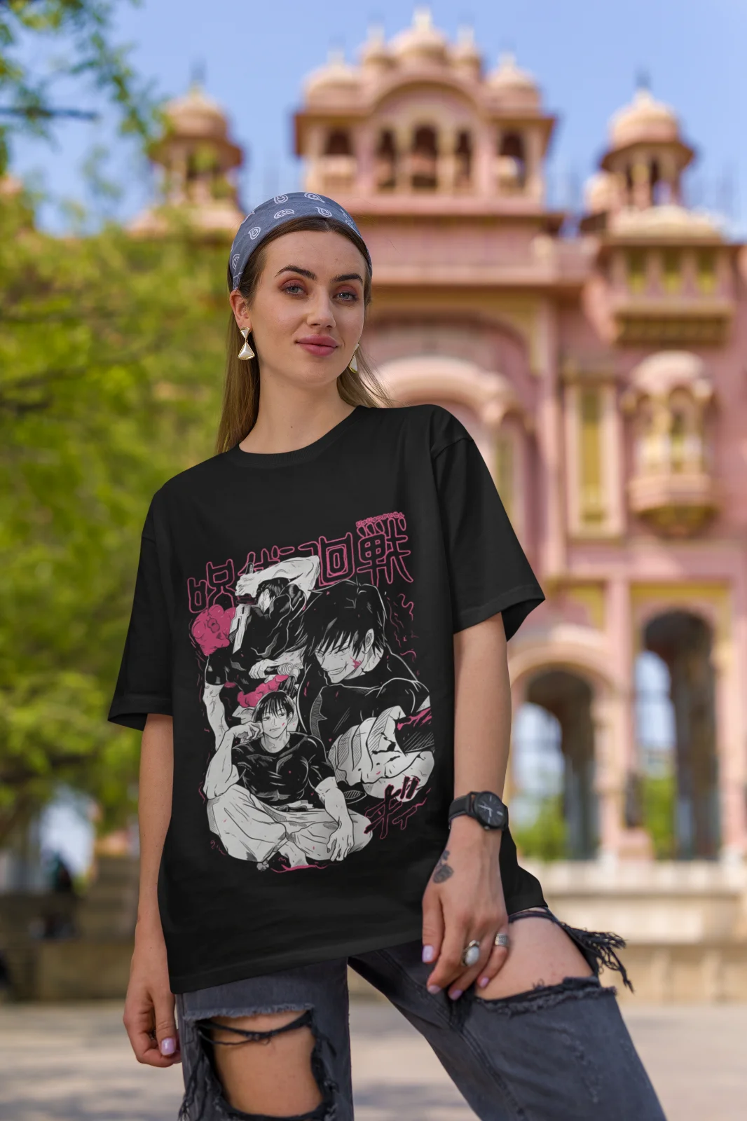 Юютсу касин годжо Сатору тофаси хигуро рубашка Sukuna футболка аниме Maki