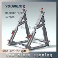 moc 10219 vertical stand for millennium falcon 75192 le go toy model 407pcs splicing building blocks brick kids gift