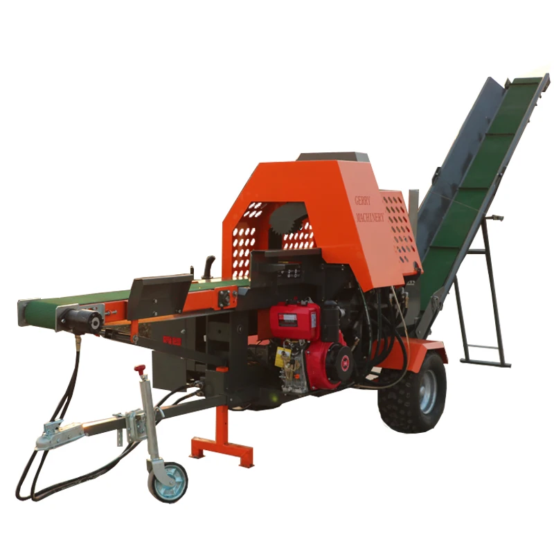 Portable  20Ton Hydraulic Movable Control Log Lift For Log Splitter Firewood Gasoline Electric Log Splitter With Hydraulic Arm