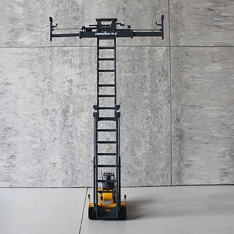 Литый под давлением в масштабе 1:43 LG260EC8 фотоэлектрический вилочный погрузчик