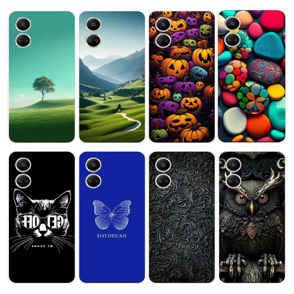 Чехол для телефона Huawei Nova 10 SE милый кот модный цветок мягкие силиконовые чехлы 4G