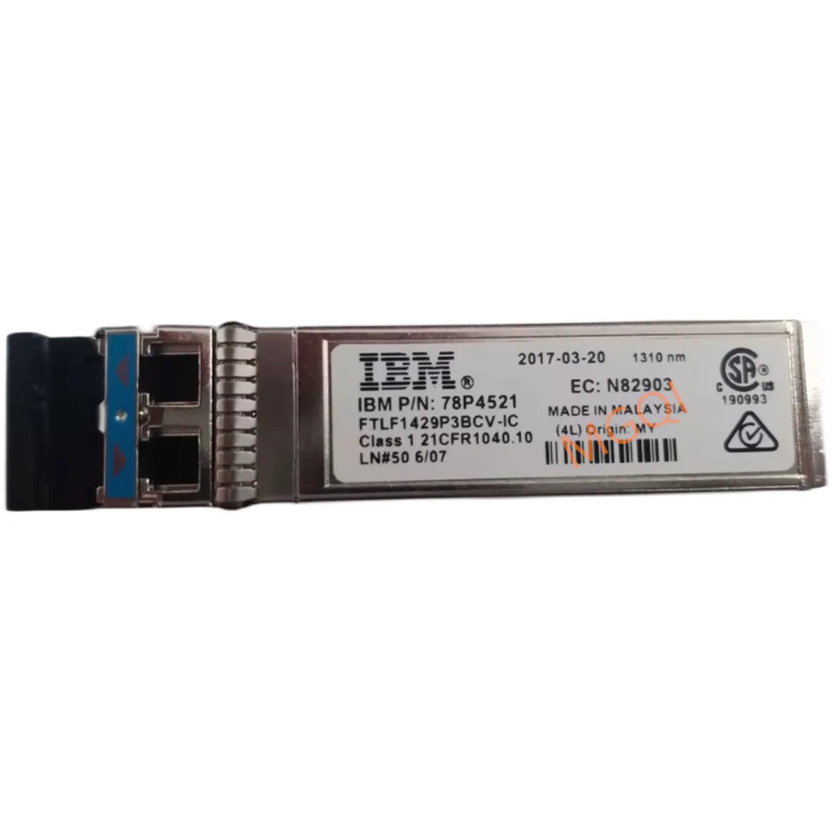 IBM 16G SFP fiber adapter/FTLF1429P3BCV-IC/78P4521/N82903 ibm 16g 1310nm 10km sfp/ibm sfp/16gb Single-mode optical transceiver