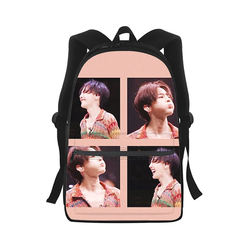 G DRAGON BIGBANG Men Women Backpack 3D Print Fashion Student School Bag Laptop Backpack Kids Travel Shoulder Bag