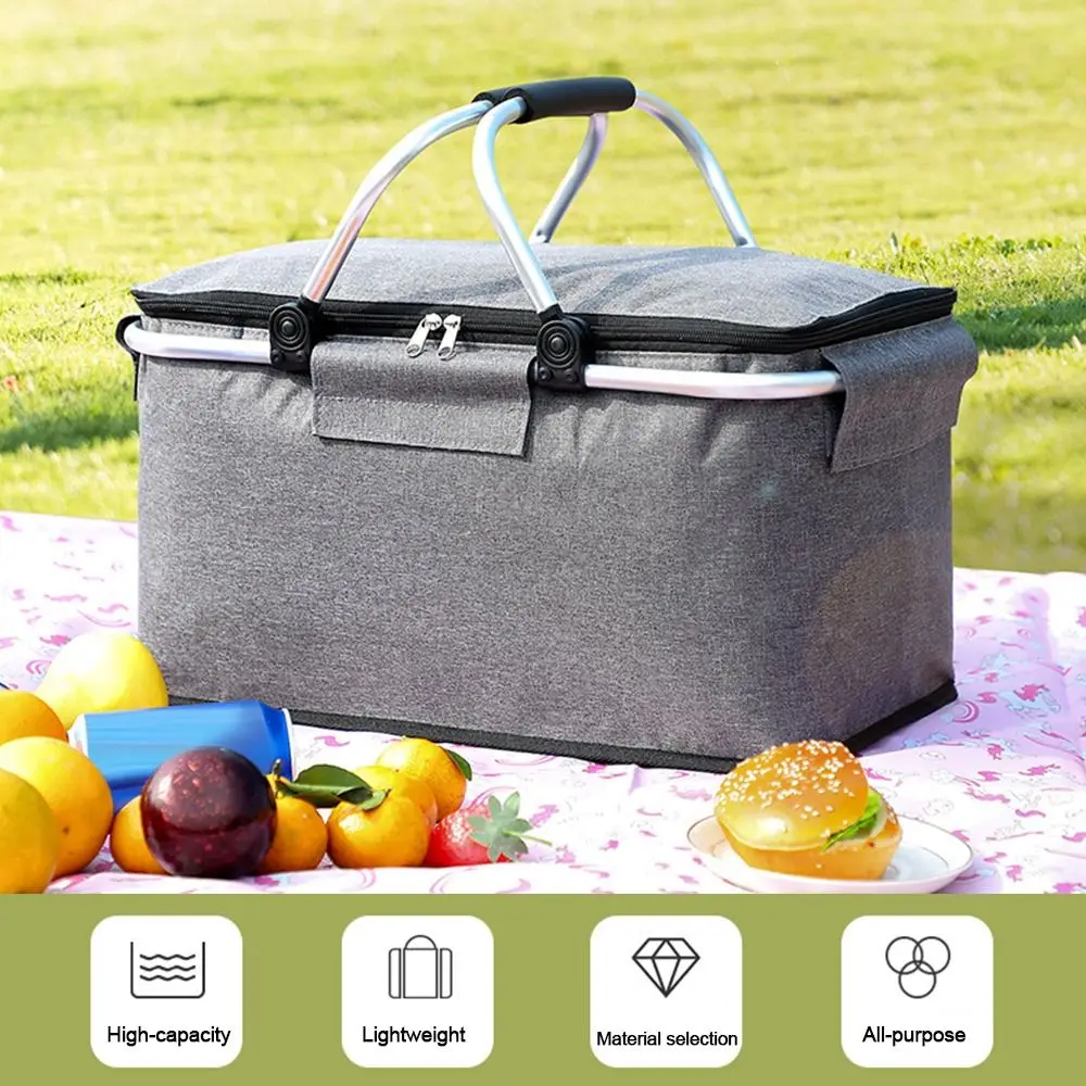 

Drink Ice Cooler Box Food Drink Storage Camping Insulated Cooler Cool Bag Extra Large Cooler Bag Bento Box