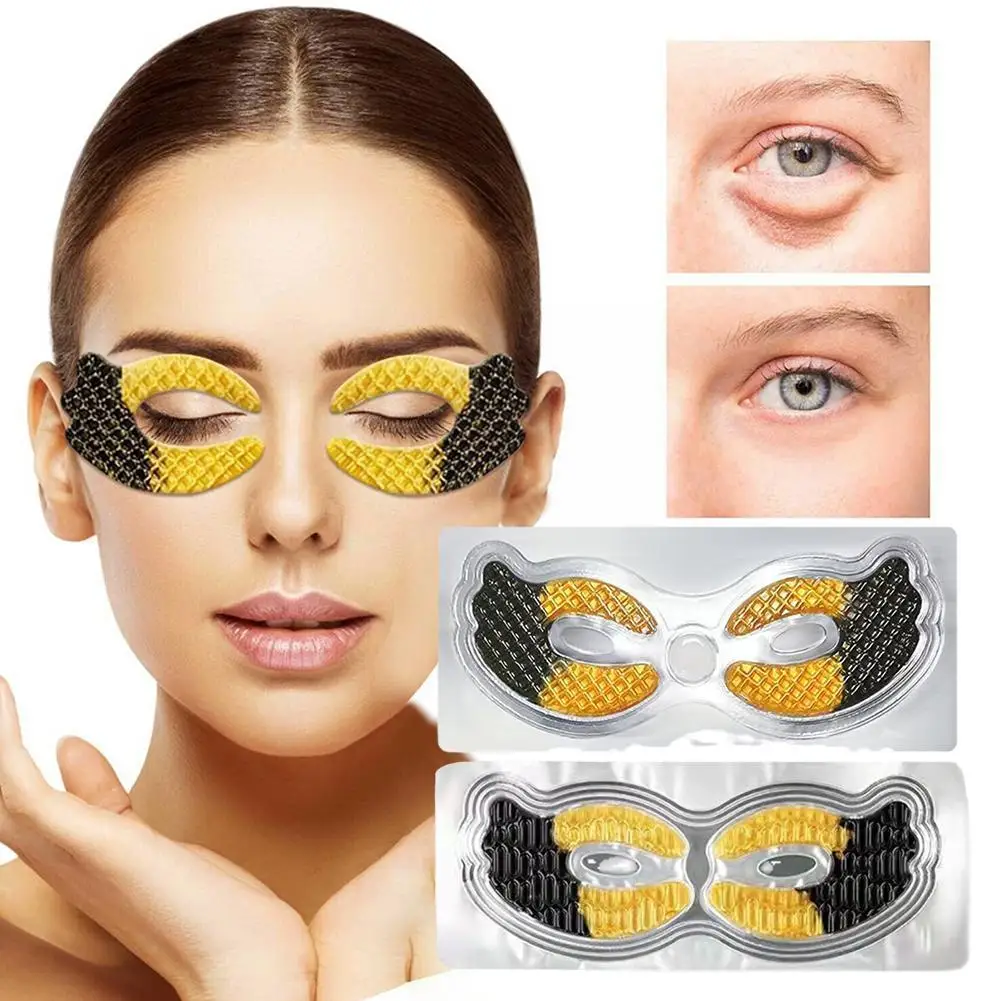 

Caviar Collagen Gold Powder Eye Mask Anti-Aging Dark Circles Eyes Gel Patch For Edema Hydrogel Eye Patch From Dark Circles N4B1