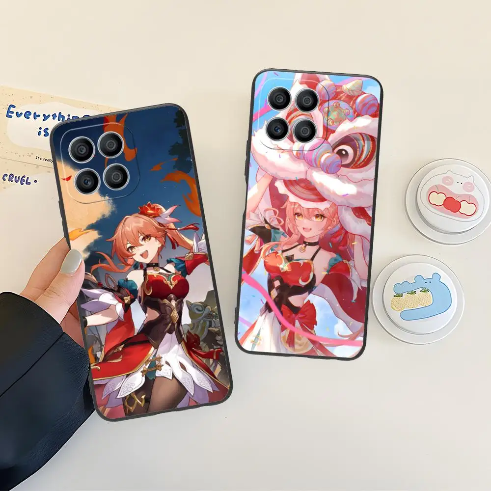 Фото Чехол для мобильного телефона HSR Guinaifen Matte TPU с цветным принтом для Honor 90 80 70 60 50 30 20 10 9 8 7 Pro S SE Lite 5G №3
