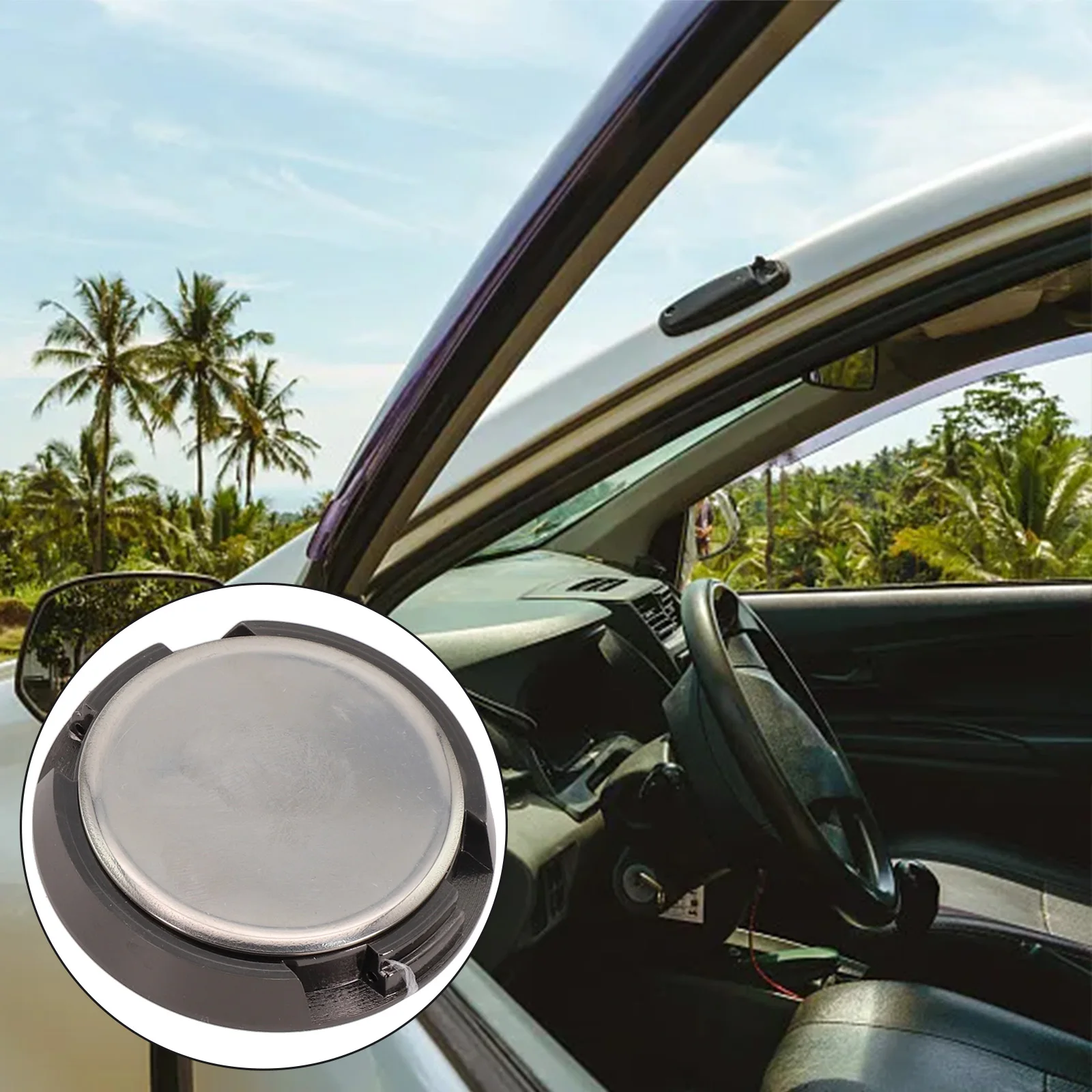 Автомобильные светодиодные электронные измерительные головки круглые