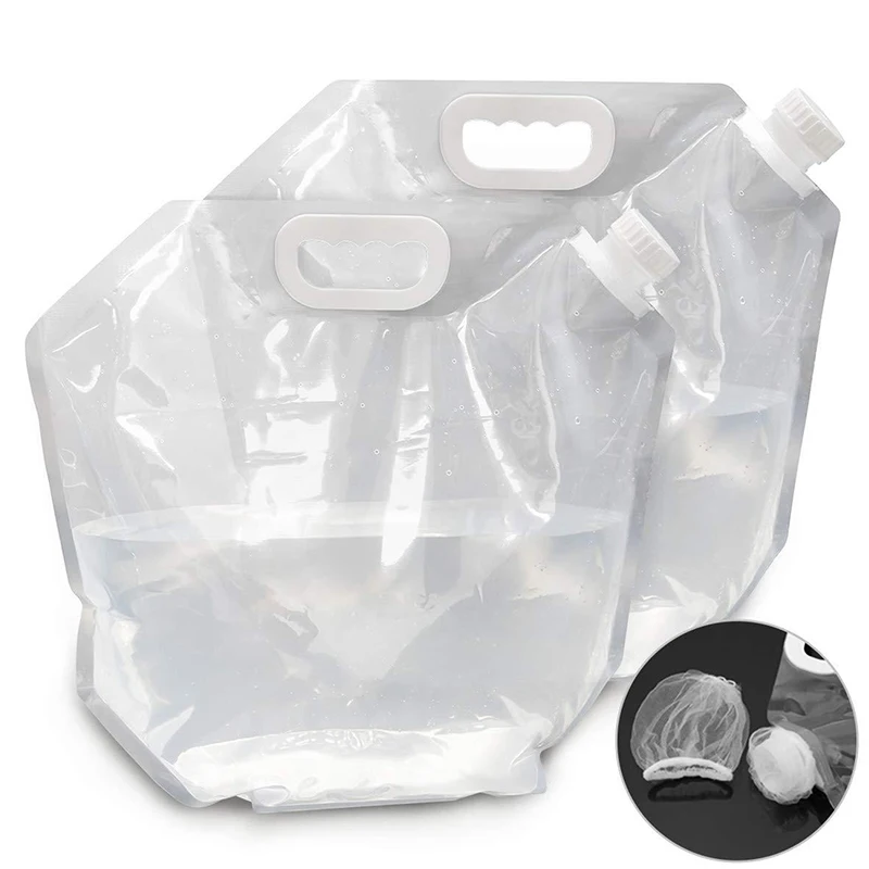 

Портативный складной походный контейнер для воды, 10 л