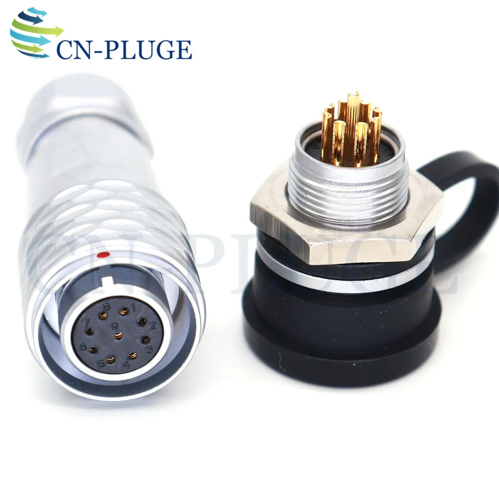 Разъем SF12 2 3 4 5 6 7 9 Pin металлический авиационный медицинский водонепроницаемый