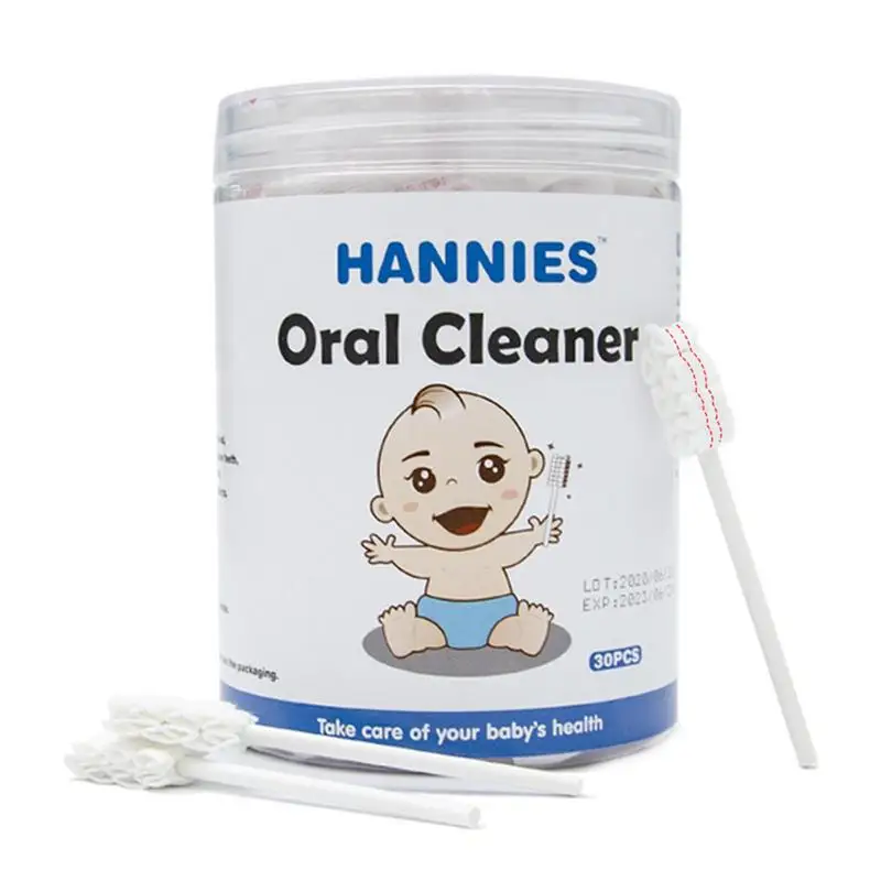 Oral Cleaner Newborn 30pcs Gentle Oral Cleaning Stick For Newborn Newborn Oral Care Tool For Newborns Toddler Little Girls And