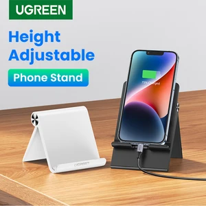 Ugreen держатель для телефона Подставка для мобильного телефона Поддержка для iPhone 13 12 Xiaomi Samsung Huawei держатель для планшета Настольный держатель для сотового телефона Подставка