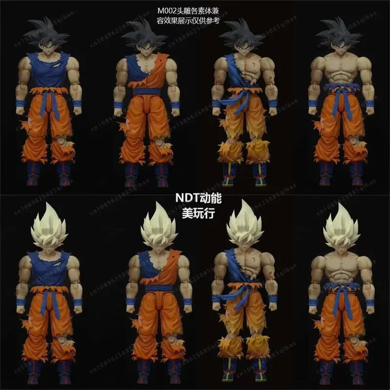 Фото Фигурка KONG Beast God Mythical Dimension SHF3.0: Укун с боевыми повреждениями и верхней броней для Dragon Ball Black Mythical Era, масштаб 1/12 №5