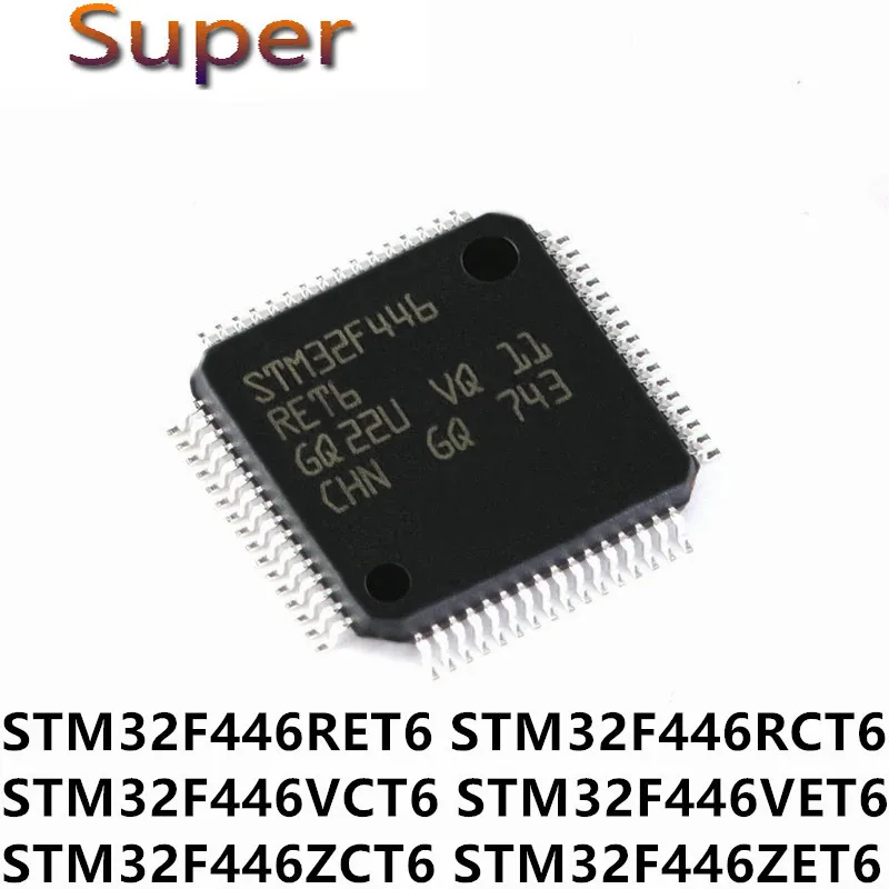 

1pcs/lot 100% New original STM32F446RET6 STM32F446RCT6 STM32F446VCT6 STM32F446VET6 STM32F446ZCT6 STM32F446ZET6 LQFP In Stock IC
