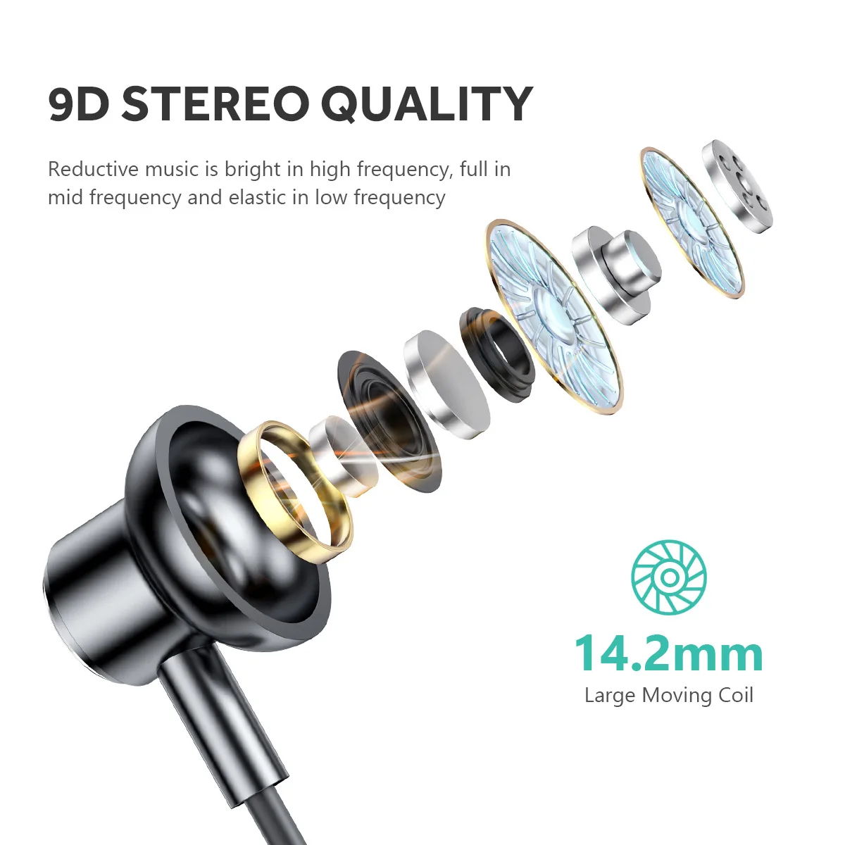 Наушники LYMOC с шейным ободом Bluetooth 5 0 поддержка TF-карты MP3 воспроизведение музыки