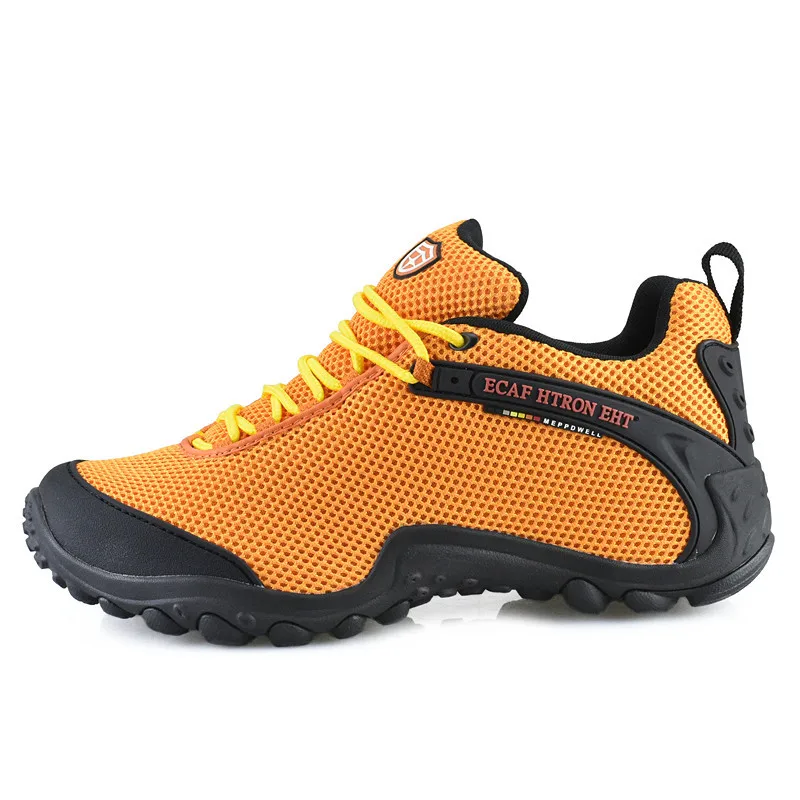 Breathable Mesh Outdoor Hiking Shoes Sneaker Men Hunting Shoes Women Trail Anti-skid Travel Upstream Climbing Trekking Shoes