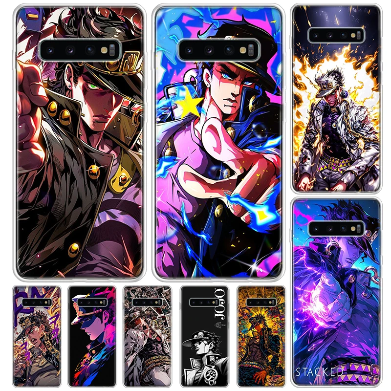 Чехол JoJo's Bizarre Adventure Kujo Jotaro для Samsung Galaxy S8 S9 Plus S10 Lite Note 8 9 10 Pro 20 Ultra S7 Edge M11 M21 M32 M