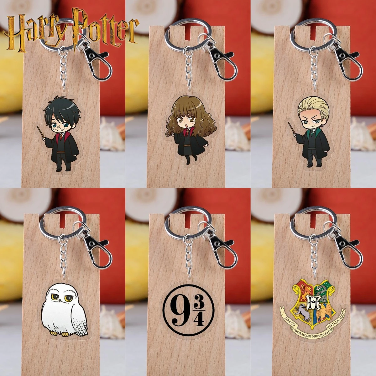 Волшебная Академия аниме периферийные акриловые брелки с изображением Гарриса