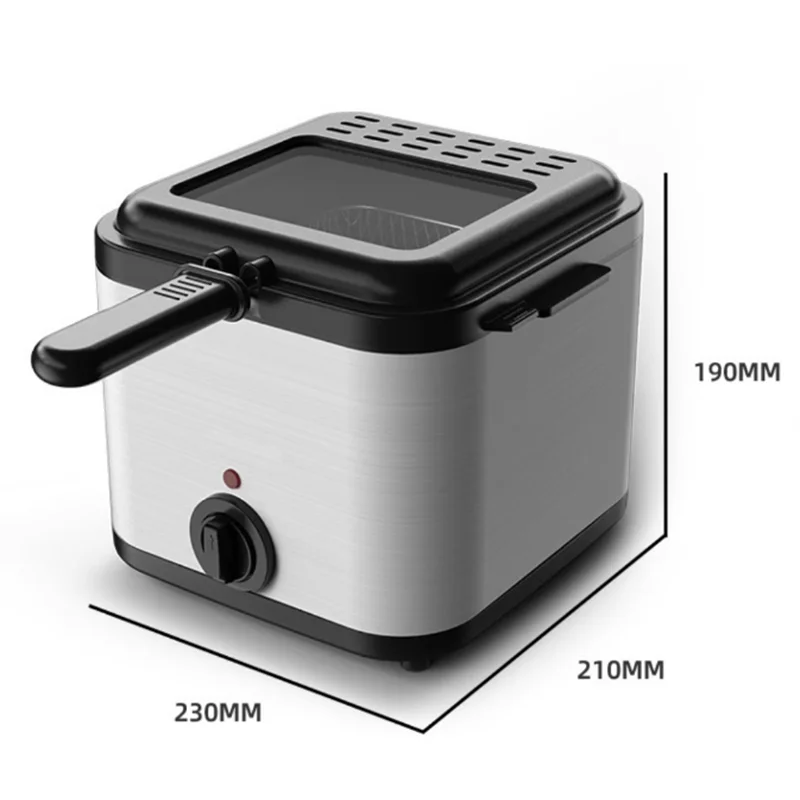 Электрическая фритюрница 110 В/220 В 1000 Вт бездымная картофель фри куриная