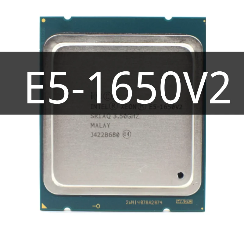 Xeon E5-1650 v2 E5 1650v2 1650 3 5 ГГц шестиядерный двенадцатипоточный ЦПУ Процессор 12M 130 Вт LGA