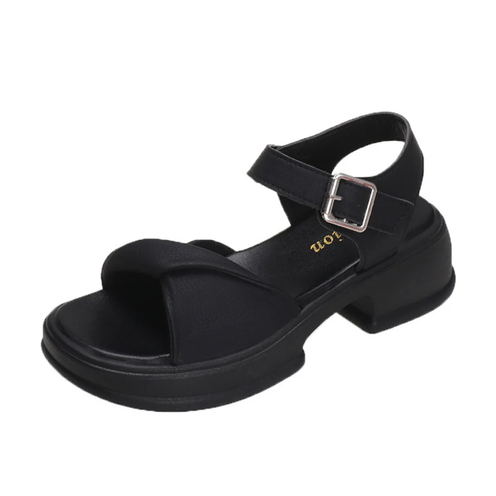 Summer Women Closed Toe Wedge Sandals Ladies Light Casual Shoes Women's Shoes Platform Sandals