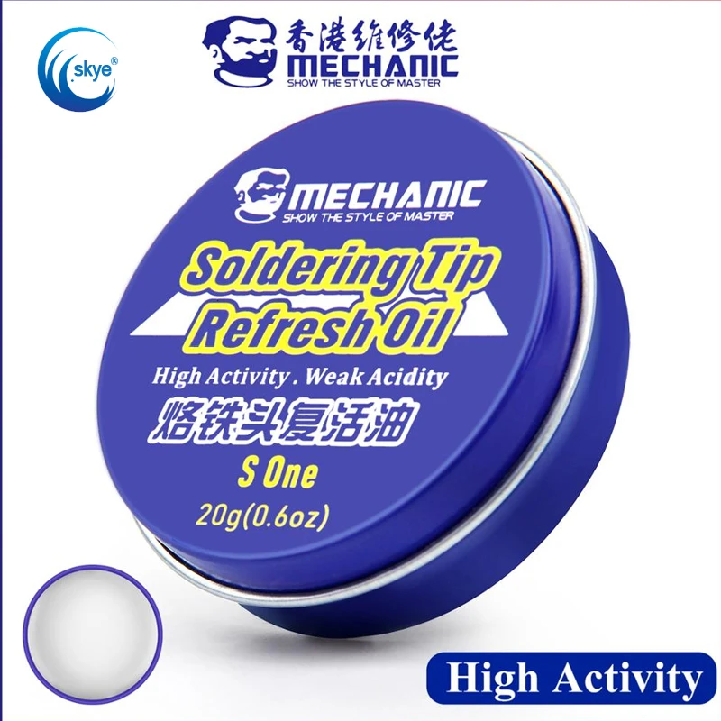 

MECHANIC S One Electrical Soldering Iron Tip Refresher Clean Paste Welding Flux Cream Oxide Solder Tips Head Resurrection Tool