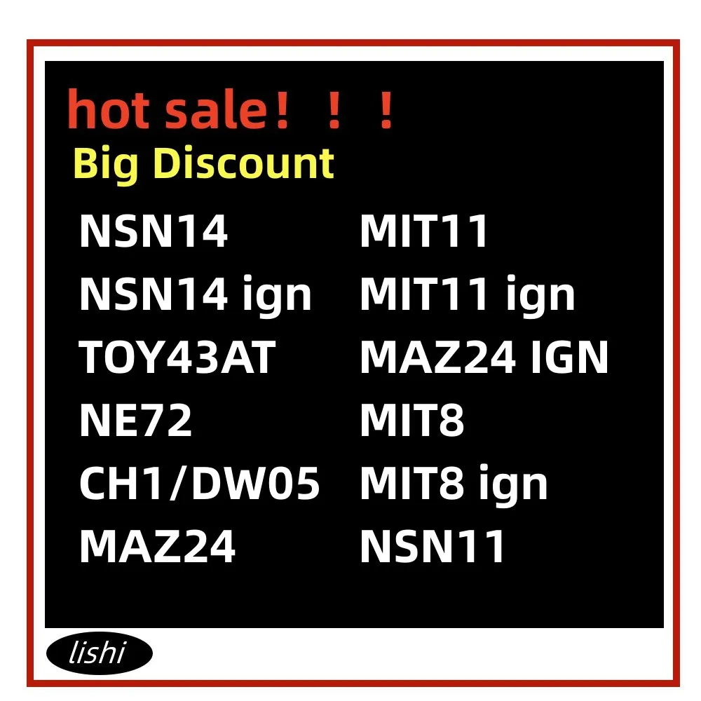 021-040 Инструмент Lishi 2 в 1 2в1 GM45 для Haval2 BYD01 BYD01R BYDF0 HU43 HU49 HU46 HU56 HU58 HU64 HU66 HU87 HU92 HU100