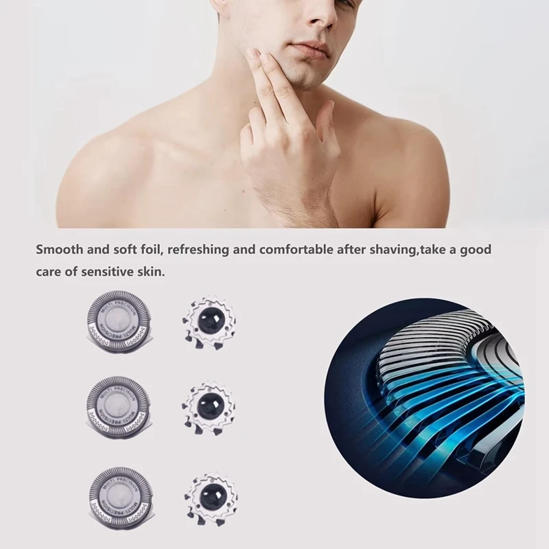 Сменные головки SH50 для сменных лезвий Norelco серии 5000 S5000 5077 5076 5091 5080 бритвенные