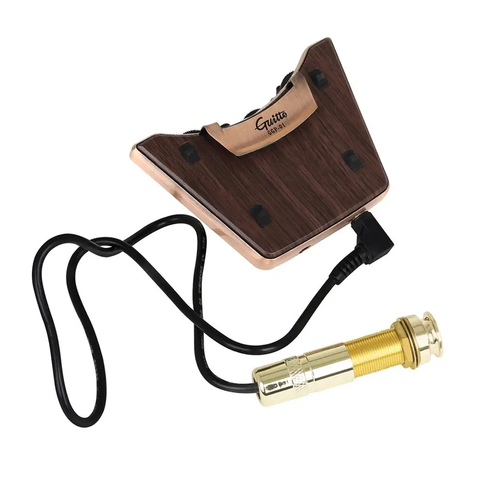 

Acoustic Guitar Sound Pick-up Free Hole Dual Pick-up Modes External Resonant Pick-up Musical Instrument Accessories