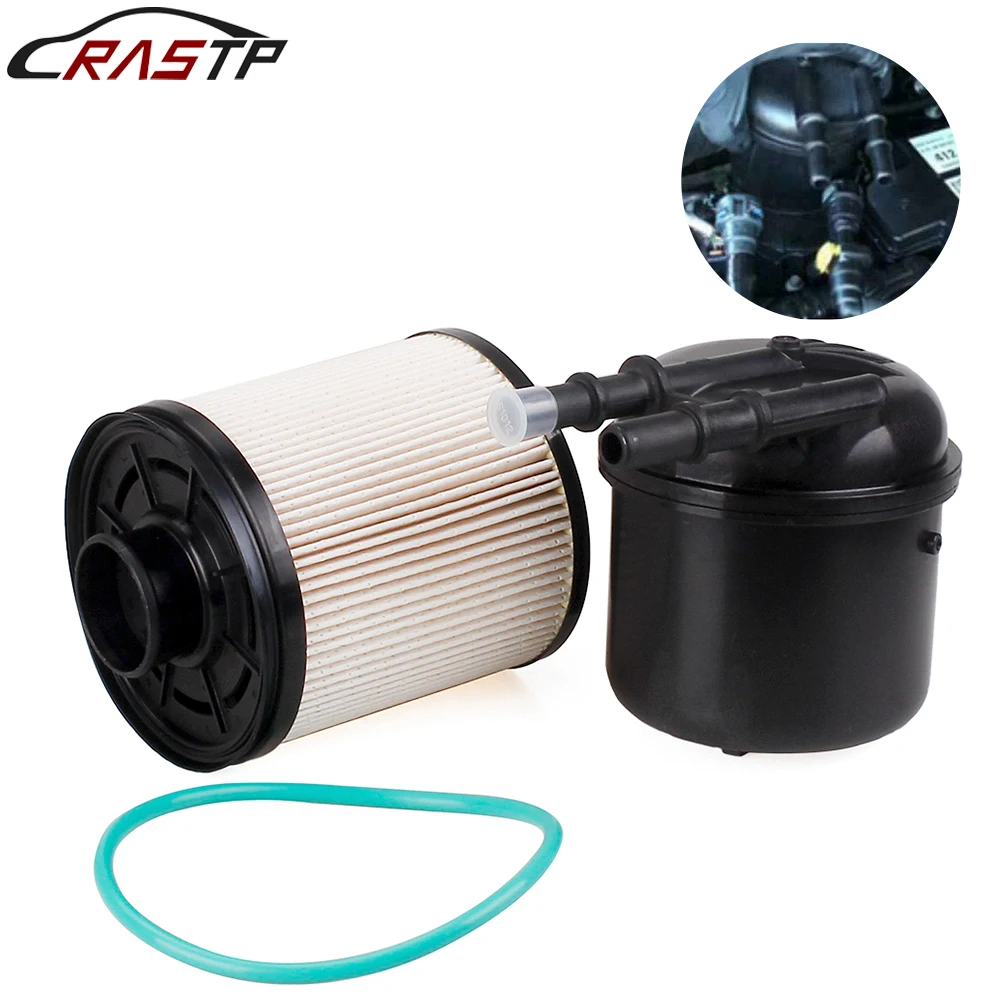 

RASTP-Fuel Filter Kit For Ford F-250 F-350 F-450 F-550 6.7L Diesel FD4615 With O-ring Replacement Fuel Filter Assembly RS-OFI067