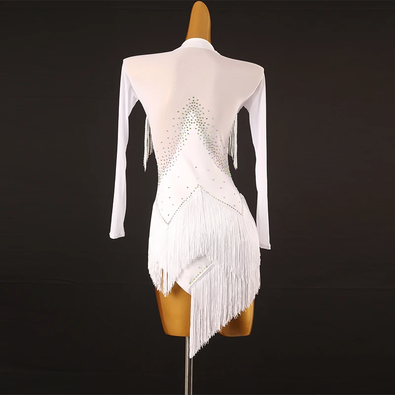Платье для латиноамериканских танцев высококлассная индивидуальная юбка с