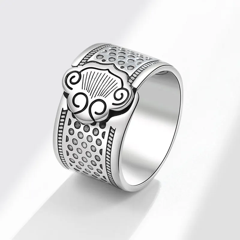 

Мужское кольцо в стиле ретро с изображением облака