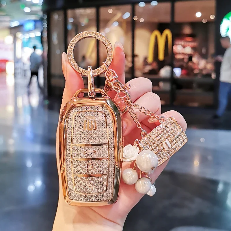 Чехол для ключей Toyota Crown чехол клугер 2023 брелок 14-го поколения новинка с пряжкой