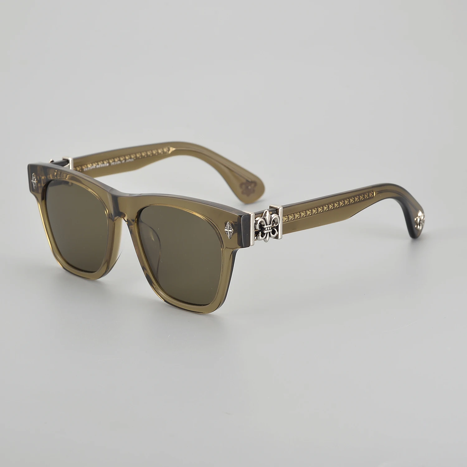 Модные солнцезащитные очки в ретро-оправе из ацетата для женщин отдых на свежем