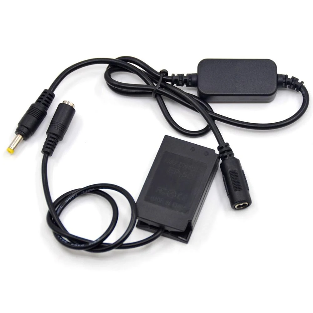 Кабель питания с понижением напряжения 12-24 В + искусственная батарея для Canon EOS Rebel